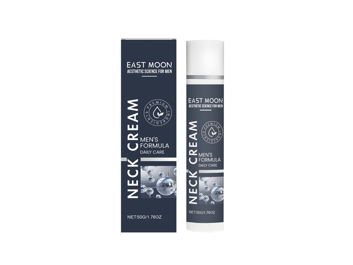 Crema de cuidado elastizante e hidratante para el cuello masculino