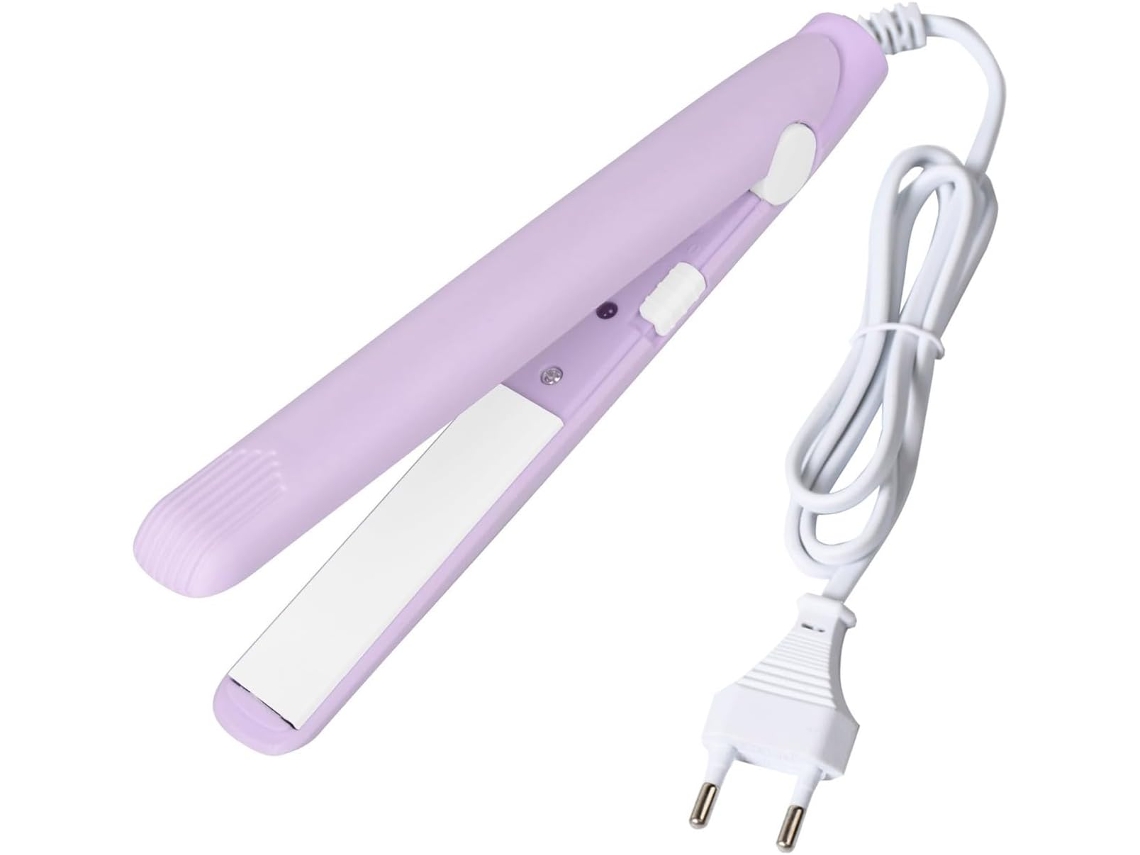 Mini Chapinha 2em1 (alisador) Para Cabelos Curtos E Franja – Cabo 1m, Plug Ue – Roxo