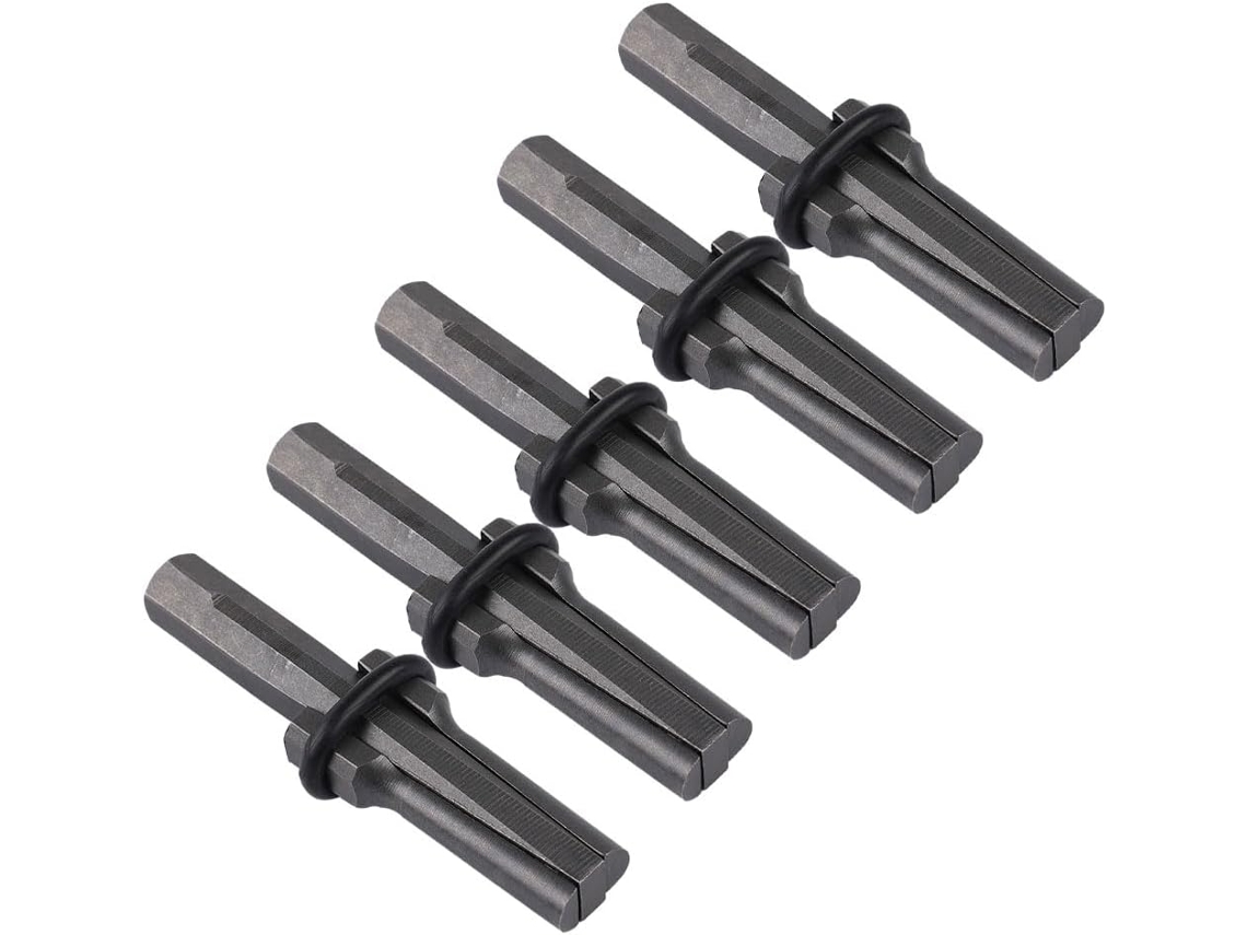 Juego De 5 Cuñas De 18 Mm Con Plumas Para Hormigón, Roca Y Herramientas Manuales.