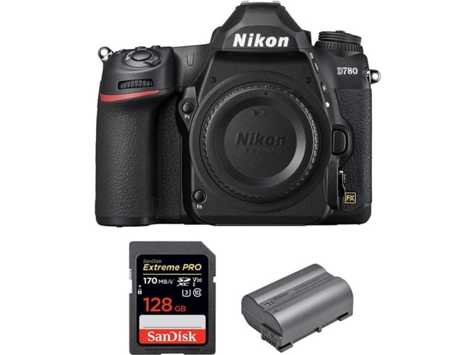 Kit Cámara Mirrorless NIKON Nikon D780 + SanDisk 128GB + Nikon EN-EL15b