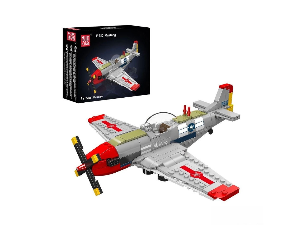 Mould King P-51d Mustang Caza 24068