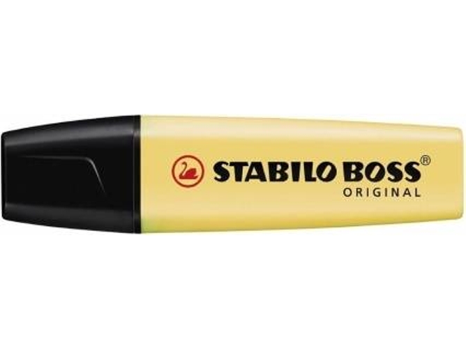 Marcador Fluorescente STABILO Boss Original Amarillo Claro