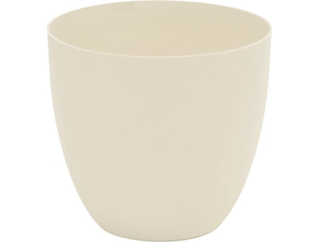 Jarrón Inyección PLASTIKEN Ø22Cm Color Ecru
