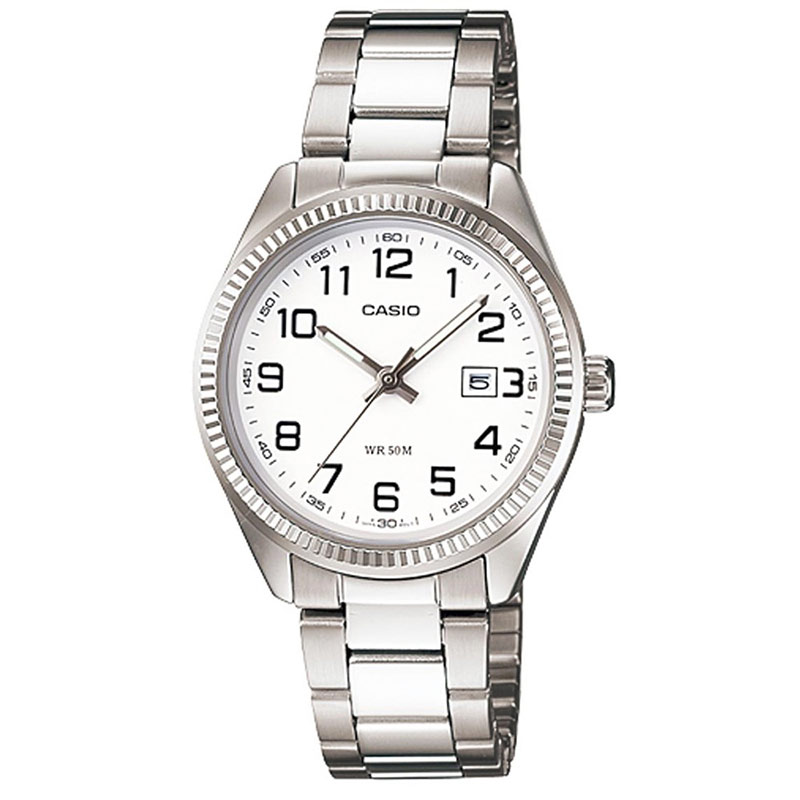 Reloj CASIO Mujer (Metal - Plateado)