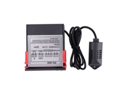 Termostato Digital Para Control De Temperatura Y Humedad Con Sensor Integrado Stc-3028 24v