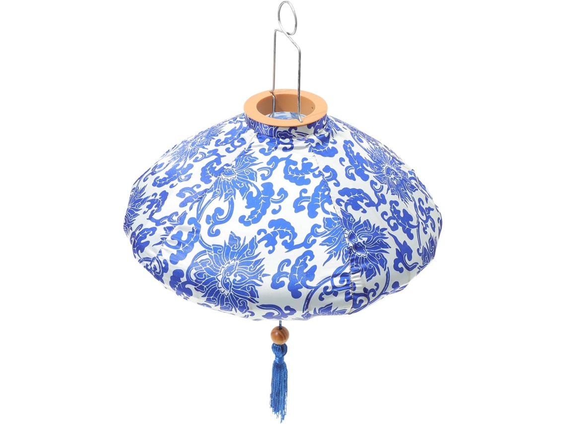 Linterna De Seda Vietnamita De 30 Cm, Impermeable, Para Decoración Exterior, Año Nuevo Chino, Colgante.