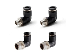 Conectores Neumáticos Piezas, Dos Modelos Diferentes (6mm × 1/4" Y 8mm × 1/8") Para Herramientas Diy