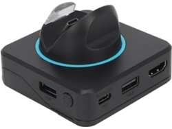 Base De Conexión 5 En 1 Para Televisores Oled, Base De Conexión Portátil Para Tv Con 4k, 3 Puertos Usb Y Toma De Corriente.