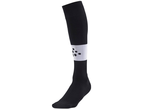 Calcetines para Hombre CRAFT Squad Contrast Negro para Fútbol (EU 34 - 36)