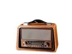 Usb - Decoración De Dormitorio De Madera Con Radio Am/fm/sw Bluetooth 5.0, Led Rgb Y Funciones Usb, Regalo Para Niños Para Crear Un Ambiente