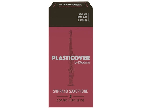 Cañas de Saxofón Soprano DADDARIO Plasticover By D'Addario (5 Unidades - Fuerza 3.0)
