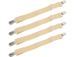 Pinzas Metálicas Para Sábanas, 4 Unidades,