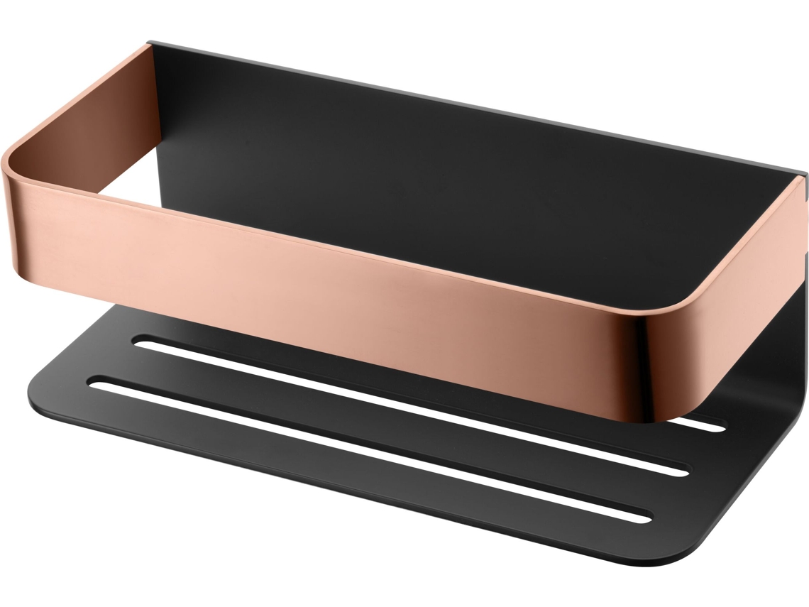 Jabonera frontal Mayura negro oro rosa IMEX ADY007/NOR