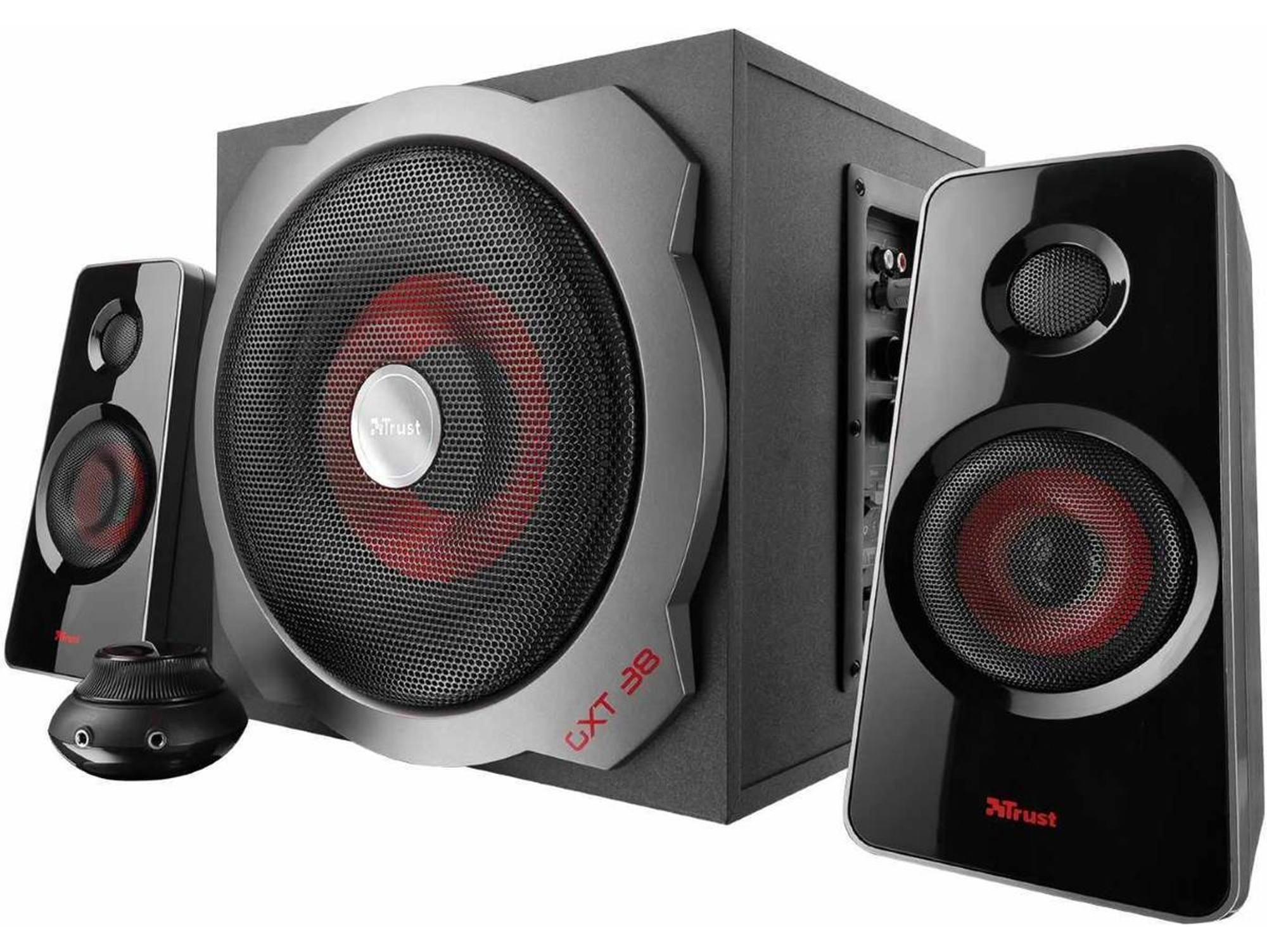 Altavoces 2.1 TRUST GXT 38 Tytan (PC y Consolas - 120 W)