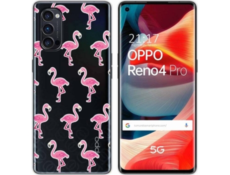 Carcasa Oppo Reno 4 Pro 5G TUMUNDOSMARTPHONE Flamenco Multicolor