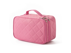 Neceser pequeño informal para mujer, color rosa (23 x 14 x 10 cm)