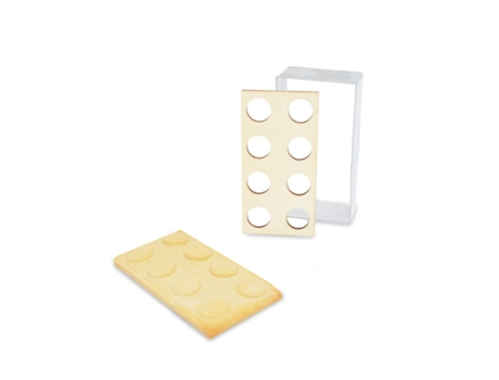 Kit de cortador y grabador de tartas - Ladrillo SCRAPCOOKING