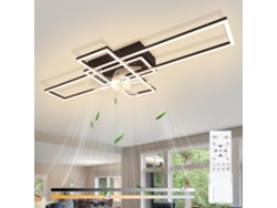 Ventilador de techo NETTLIFE con iluminación LED