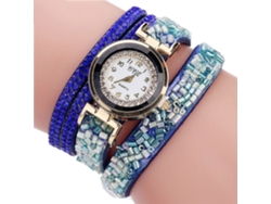 Reloj De Pulsera Sencillo Para Mujer Zhoulianfa Con Correa Fina De Piel Sintética (menta)