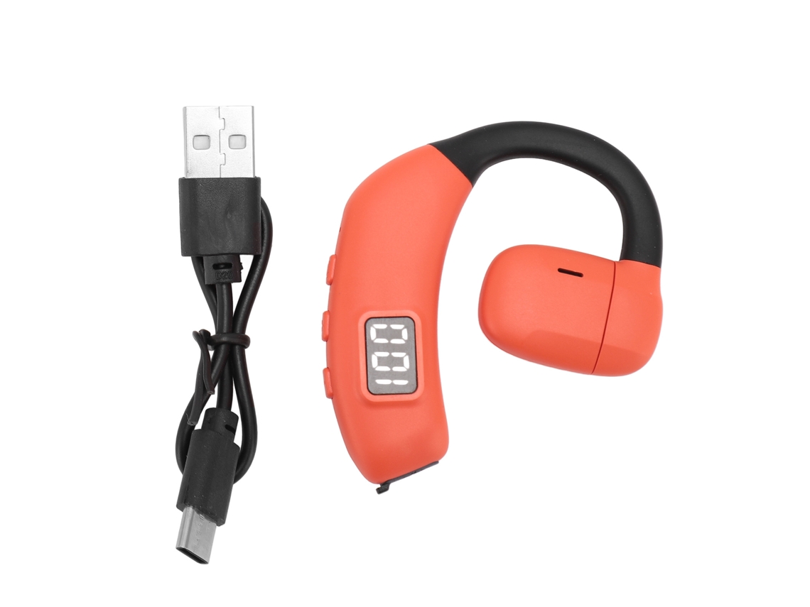 Auriculares Inalámbricos Bluetooth 5.4 Air Driving De Oído Abierto Con Cancelación De Ruido Para Deportes - Naranja
