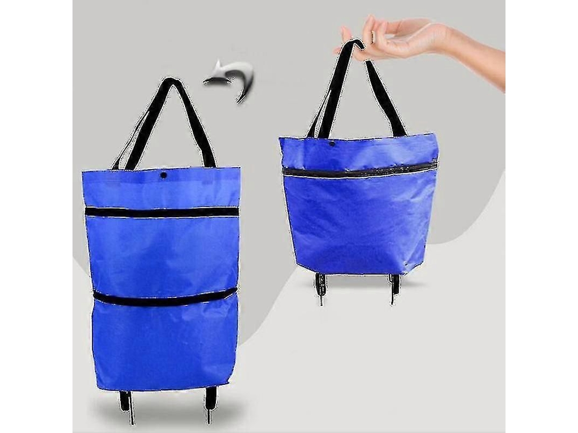 Bolsa plegable para carrito de compras GOKOCO con ruedas