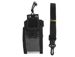 Estuche para radio walkie-talkie con soporte y correa