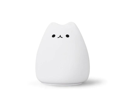 Niños de dibujos animados Noche Luz de silicona Lámpara de noche de silicona RGB Toca Sensor USB | Luces de noche LED SLD