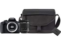 Kit Cámara Réflex CANON 2000D 18-55IS 2ªBAT+FUNDA (24.1 MP - ISO: 100 a 6400 - Sensor: APS-C)
