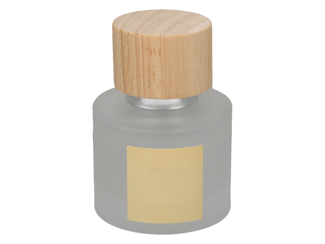 Perfume De Té Blanco Para Mujer 50ml Con Aroma Duradero, Envase Redondo Y Sprinkler De Aluminio