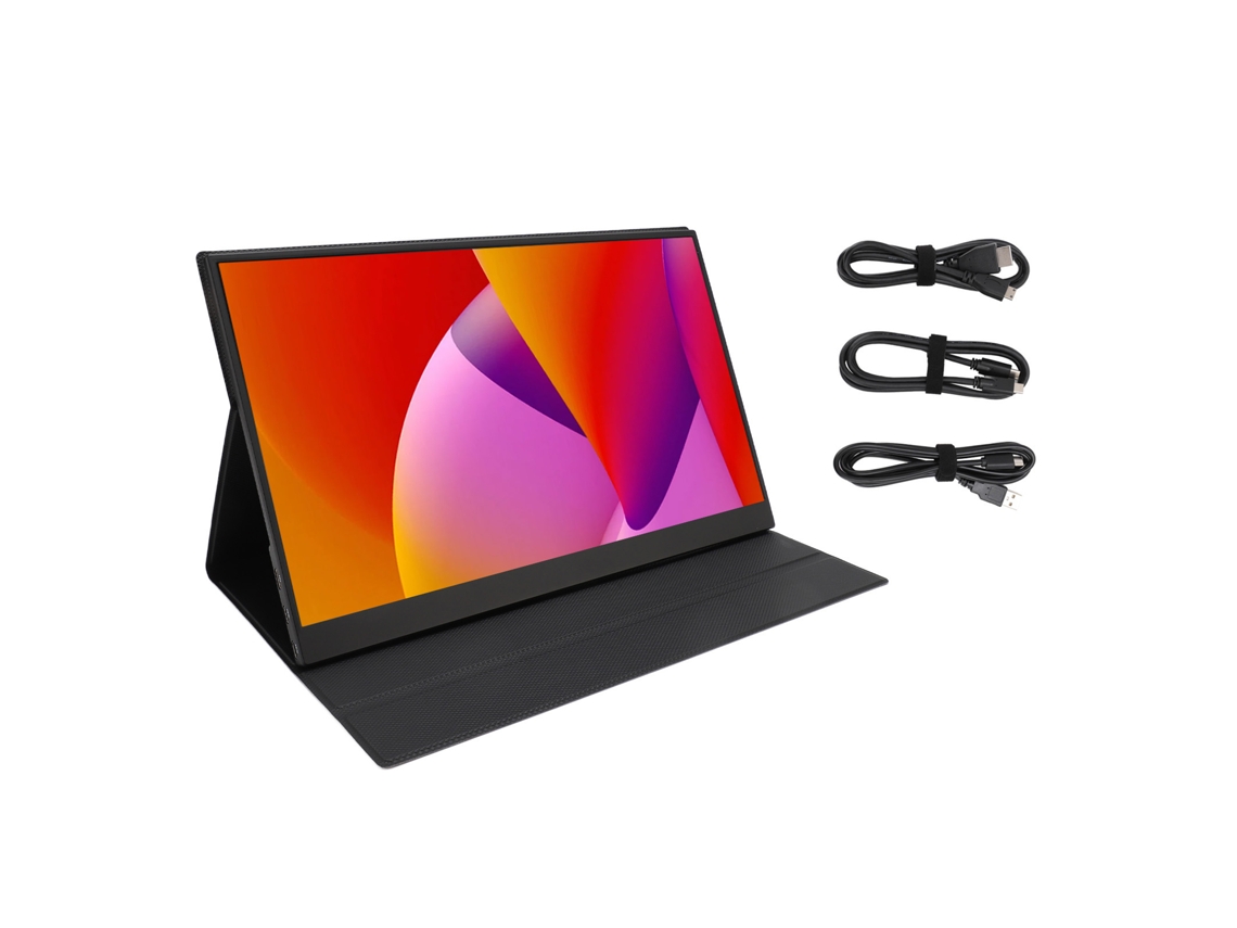 Monitor Portátil De 15.6 Pulgadas 1080p Ips, Extensión De Pantalla Externa Para Laptops De Juego