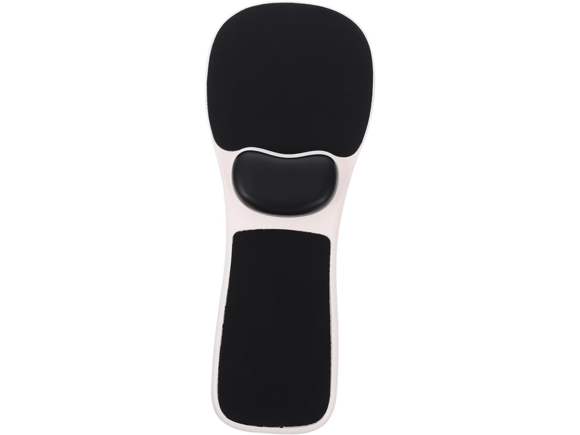 Reposamuñecas ergonómico de espuma viscoelástica para ordenador de escritorio, compacto y negro. Reposamuñecas ergonómico Gokoco (1 unidad)