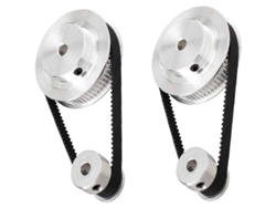 2026-rueda Sincrónica 2gt 20 60 Dientes Polea Aluminio Sistema De Polea De Correa De Tiempo Para Impresora 3d Cnc