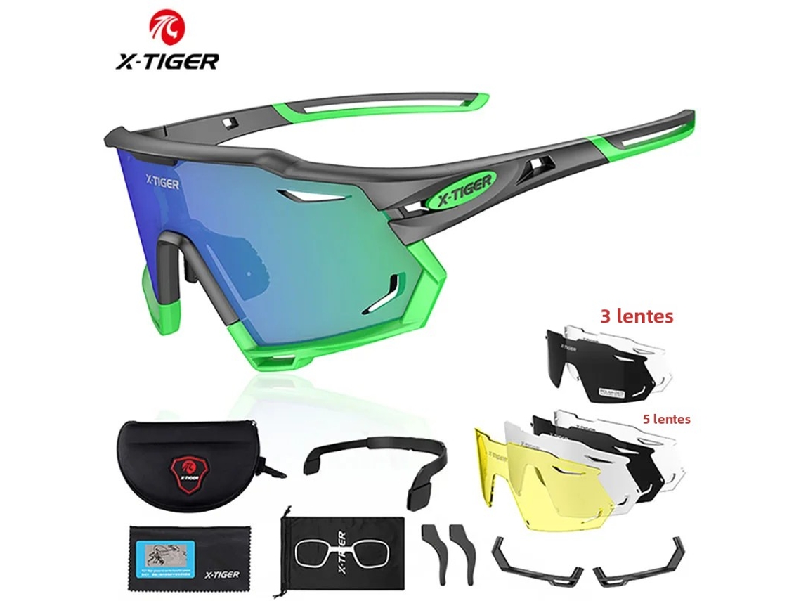 (estilo 3) Gafas De Ciclismo Polarizadas Uv400, Gafas Protectoras, Unisex, Lentes De Polipropileno