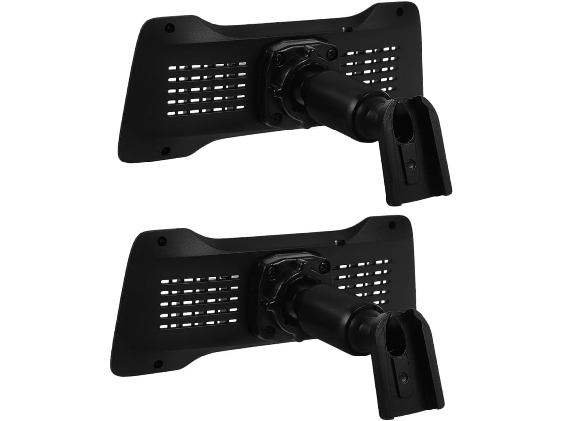 Juego De 2 Soportes Negros Para Espejos Retrovisores Con Cámara De Salpicadero