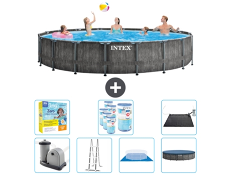 Piscina Tubular INTEX 26744GN-CB50 (24311 L - 549x122cm)