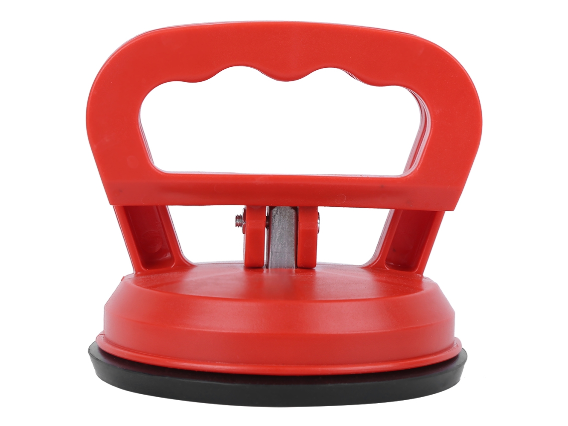 Extractor De Azulejos Con Ventosa De Vidrio Individual Y Garra Roja Para Azulejos Y Suelos.