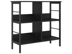 Maison Exclusive - Estante De Libros Roble Negro 82 X 32 X 79 Cm