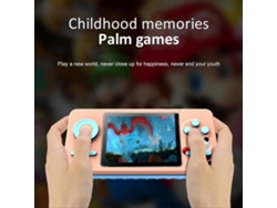Consola de videojuegos con 520 juegos integrados, textura antideslizante, batería de larga duración, pantalla de alta definición, diseño ergonómico e interfaz GOKOCO.