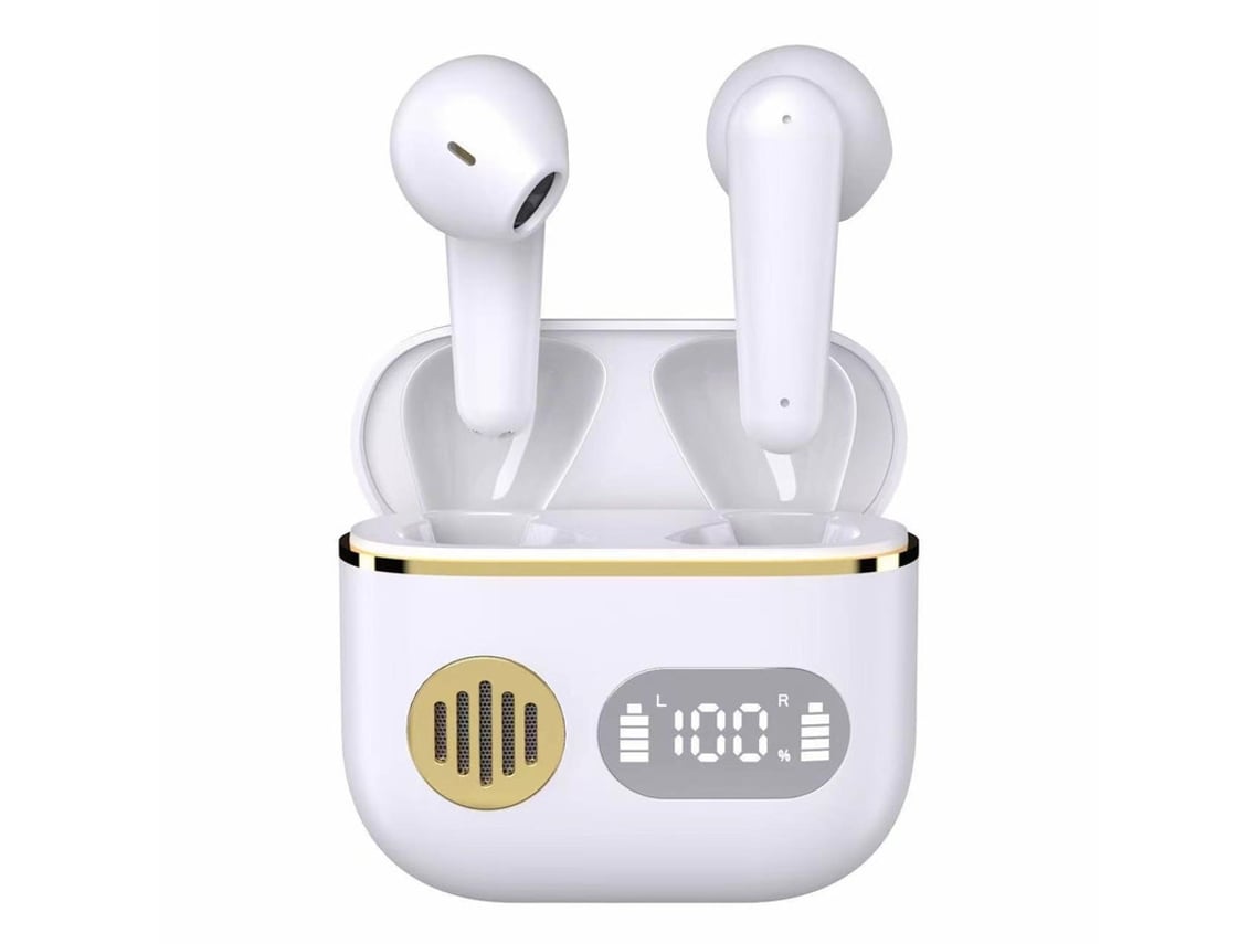 Auriculares YIZHOOD True Wireless Bluetooth Blanco