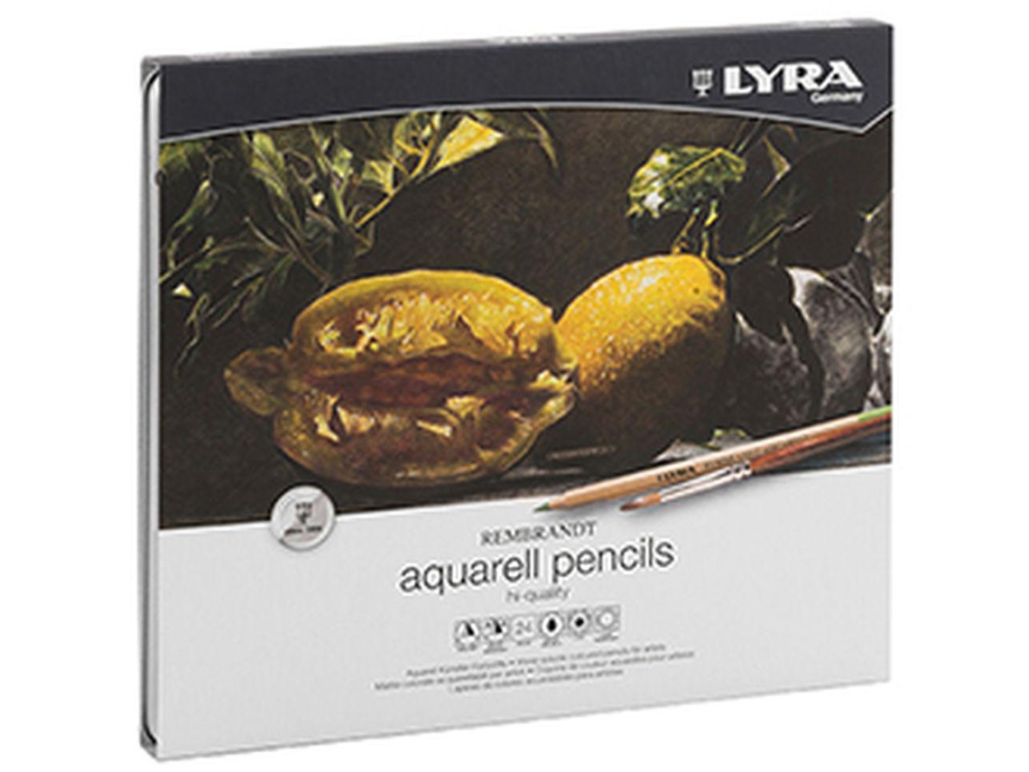 Lapis Cor Lyra Rembrandt Aquarell Cx Metal 24un                  Venda Multiplos: 1 Unid.