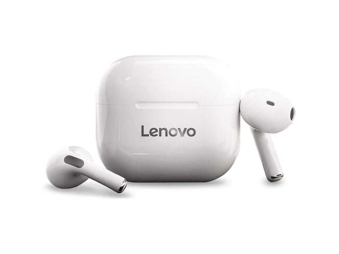 Lenovo Lp40 Auriculares Inalámbricos , Cascos Bluetooth, Control Táctil, Blanco Nuevo