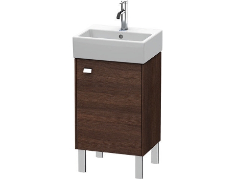 Mueble DURAVIT Brioso bajo mesada 43.4.0 x 33.9 cm 1 puerta con bisagra a la derecha 1 balda de cristal para lavabo Vero Air 072445