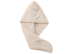 Toalla de microfibra para el cabello para mujer, súper absorbente y de secado rápido, con cierre de botón. Rosewell