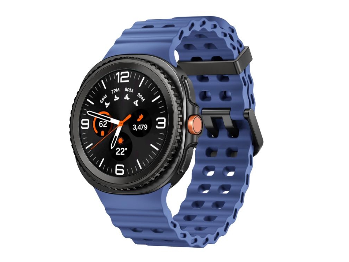 Correa de silicona SFWINL para Samsung Galaxy Watch 8/8 Classic con cierre de liberación rápida, estilo clásico oceánico