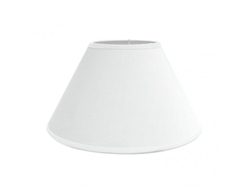 FAB 157324001 Pantalla Clara E27 Blanca 40dx20dx26h Conica Cerrada