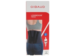 GIBAUD Lombogib Ropa Interior Cinturón Lombar Negro 21 Cm Tamaño : Tailla 3