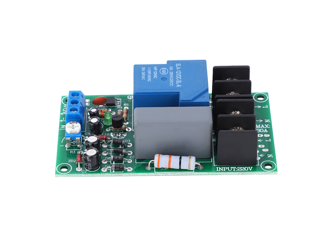 Módulo De Relé De Retardo De 220 Vca Rd1032-30s Interruptor De Potenciómetro Ajustable De 30 A
