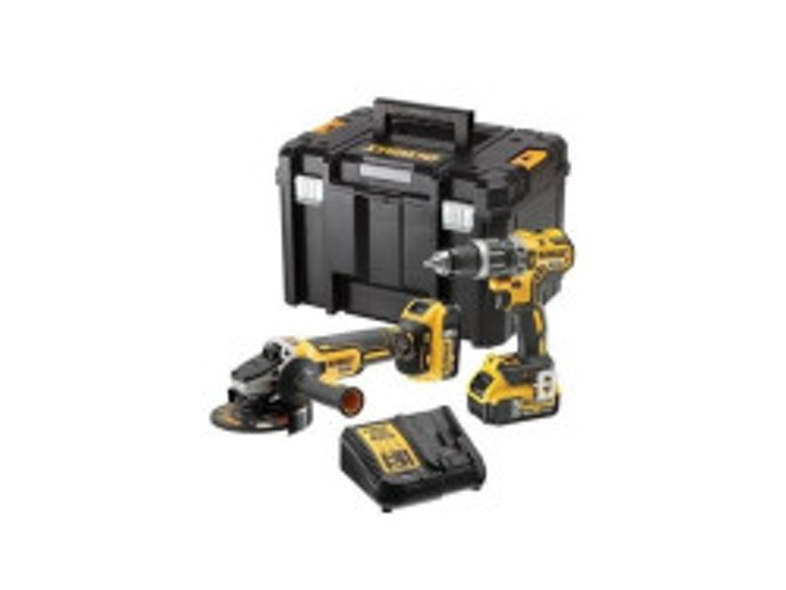 Kit combinado 18 V DCD796 + DCG405 DEWALT DCK2080P2T-QW