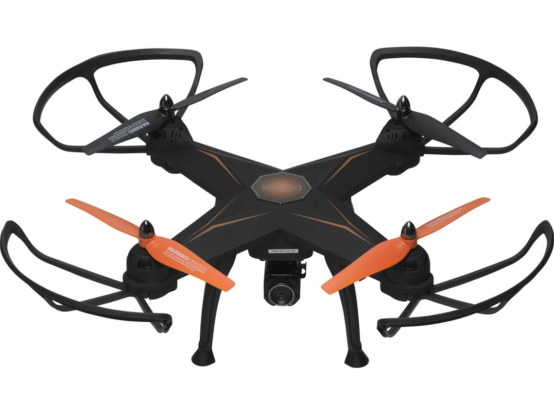 Denver Dron Tamaño grande dch640. hd 2mpixel y giro 360 °. tiempo vuelo 810 minutos por carga dch640 4rotores 2mp 1280 720pixeles 2000mah negro con 1280x720pixeles dc640 10