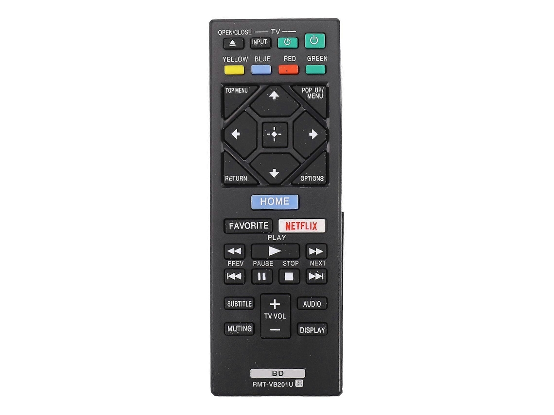 Nuevo reemplazo remoto VB201U compatible con reproductores de Blu-ray S3700, BX370 y S1700.